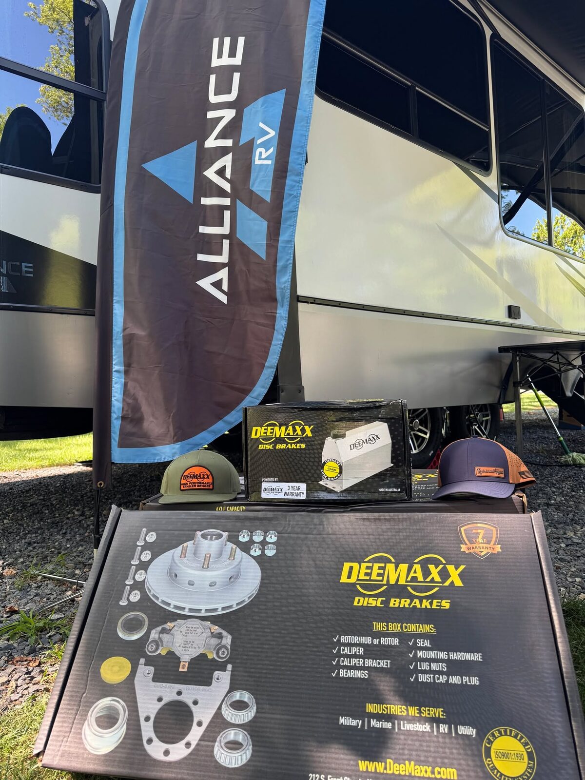 On-site brake service